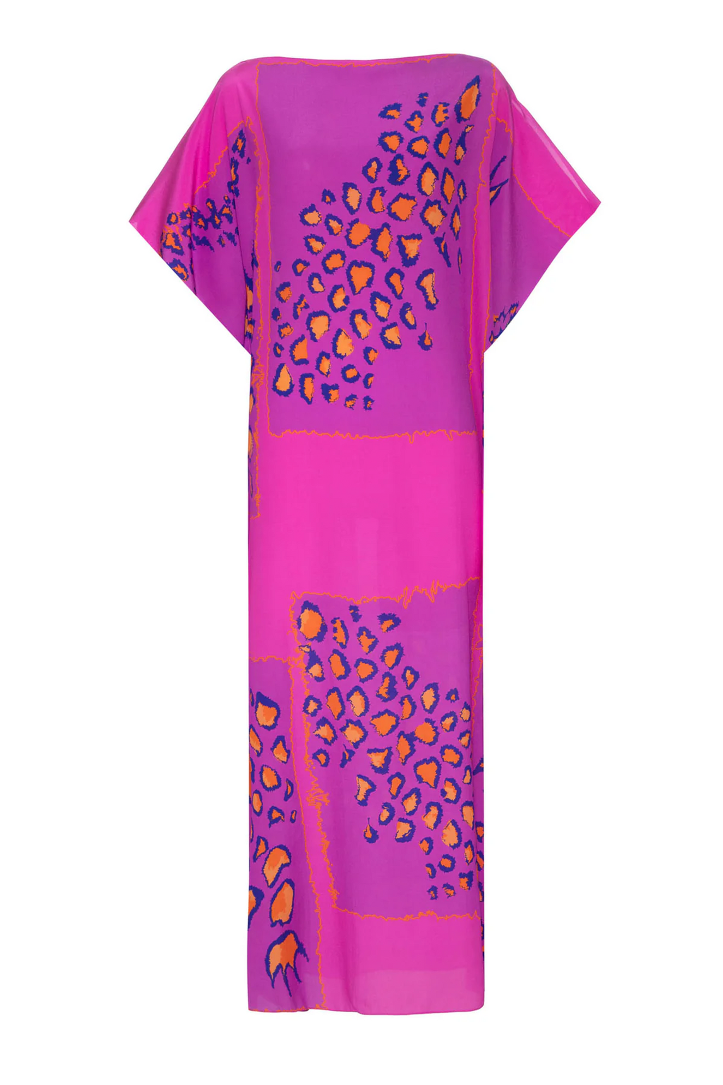 Pink Alligator Caftan