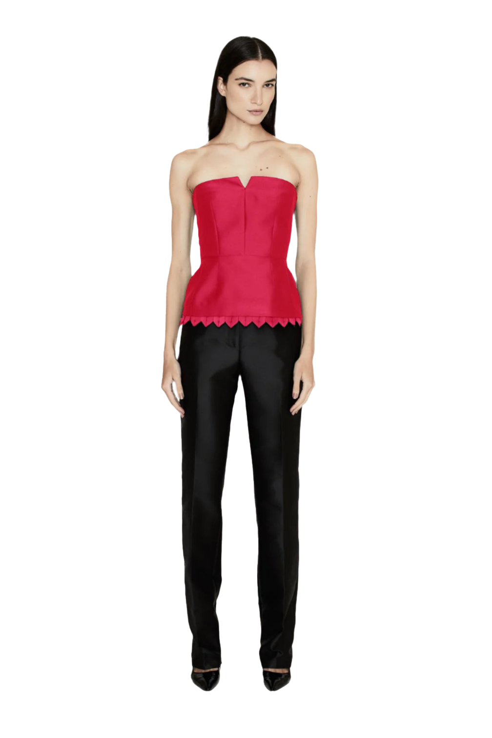 Corset V-Strapless Top