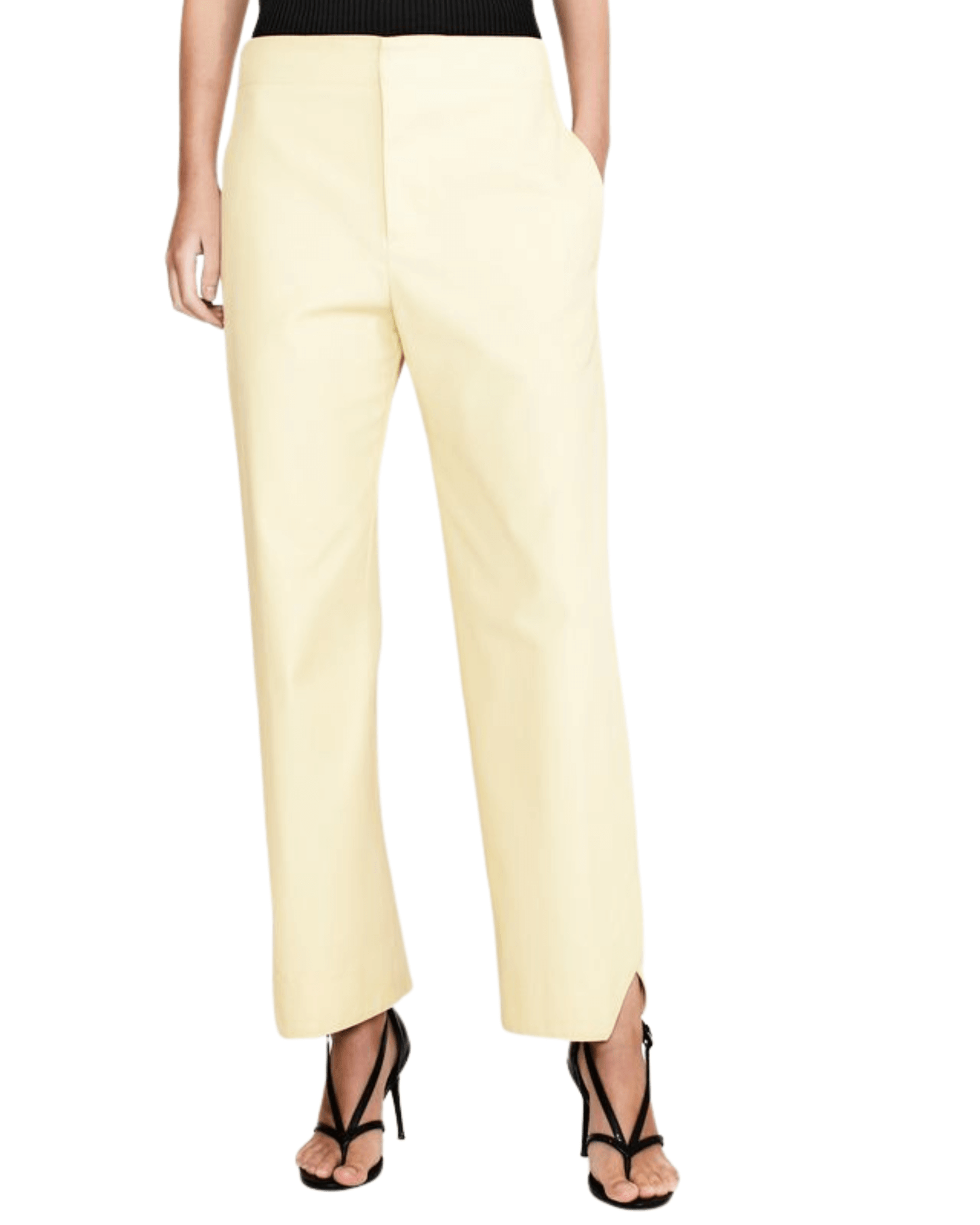 Straight wrap pants