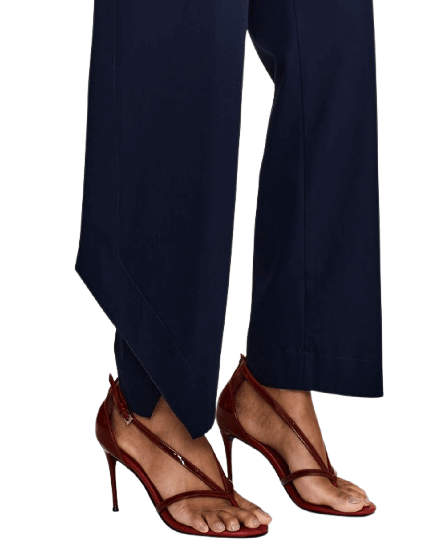 Straight wrap pants