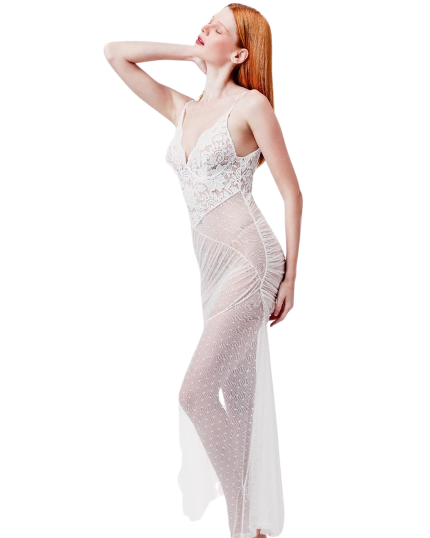 Long Nightgown with Tulle Straps – Marriage