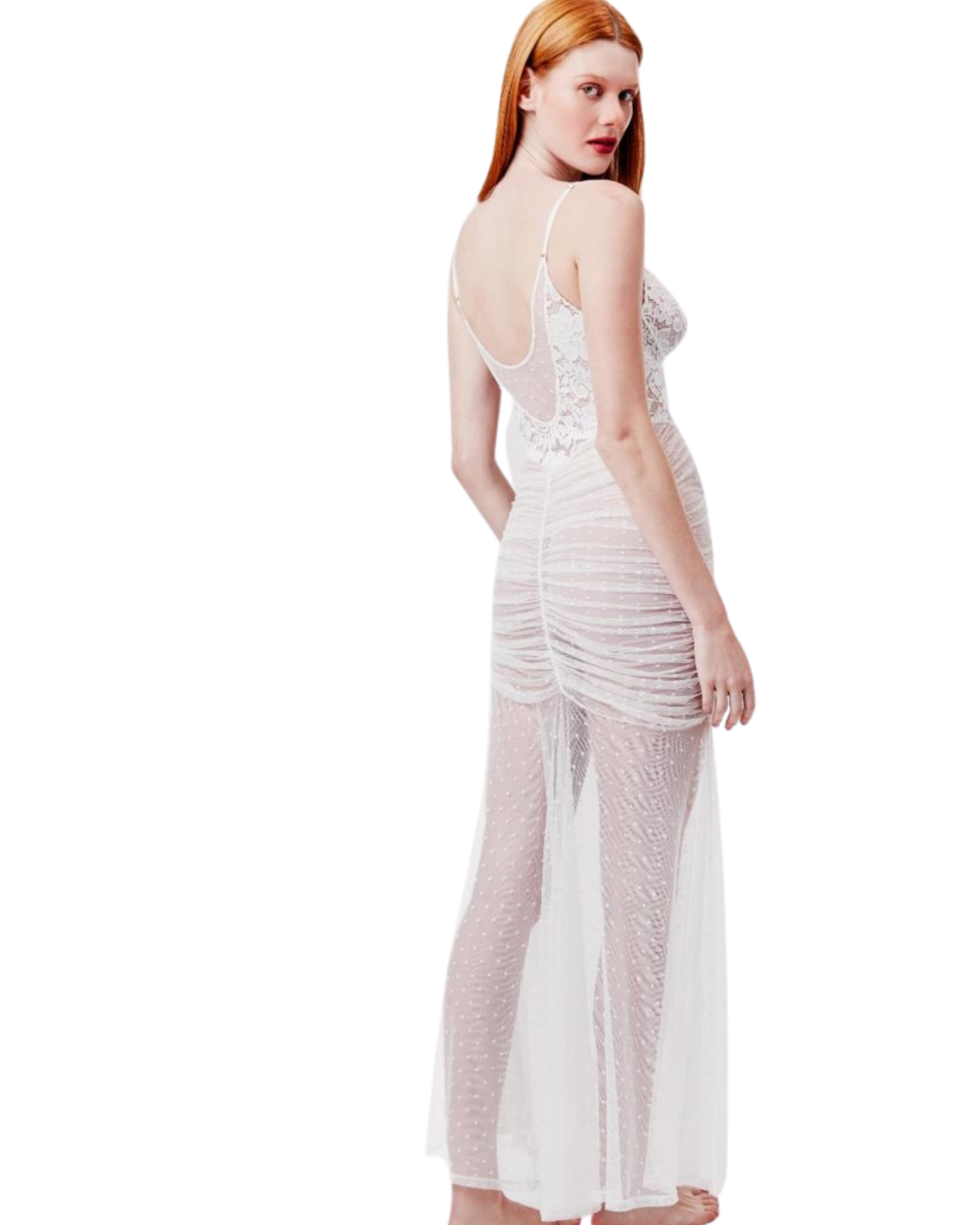Long Nightgown with Tulle Straps – Marriage