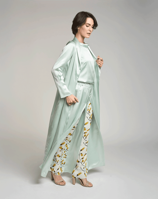 GOLDEN FLOWER ROBE