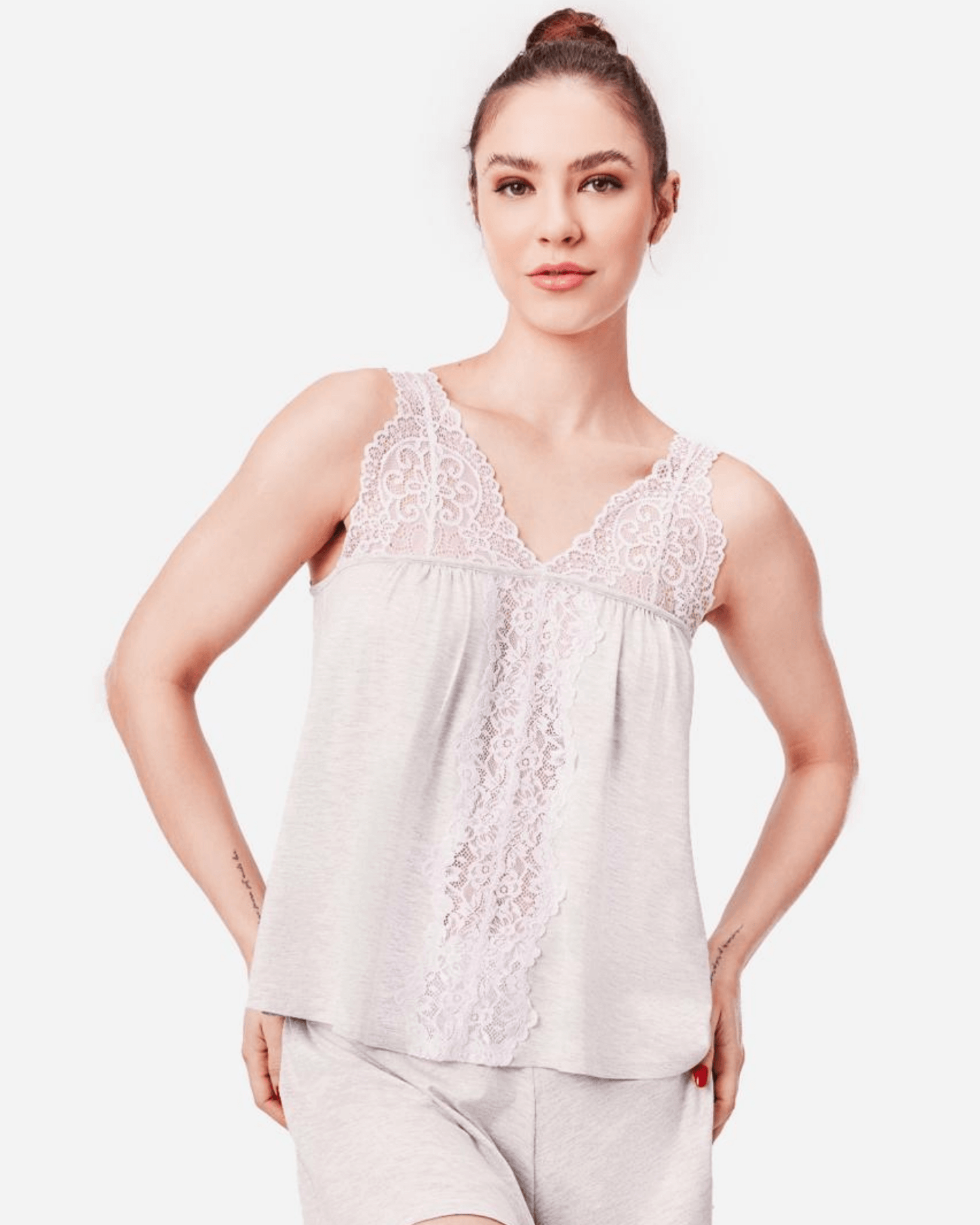 Short Knit Tank Pajama Nanna