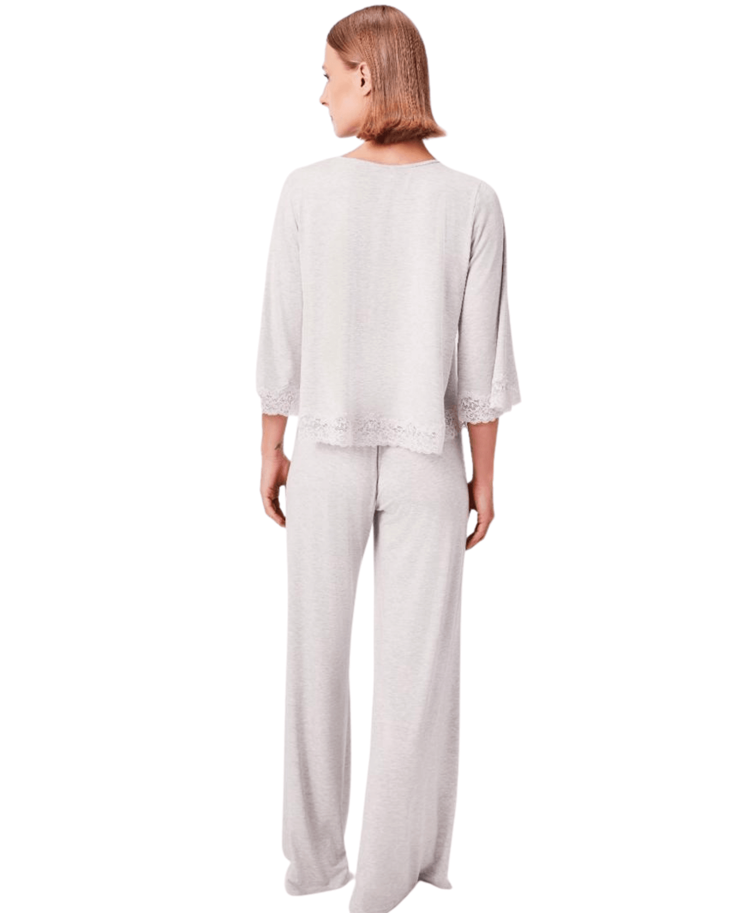 Long Sleeve Knit Pajama Set Nanna