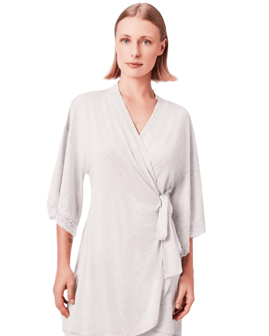 Short Knit Robe Nanna