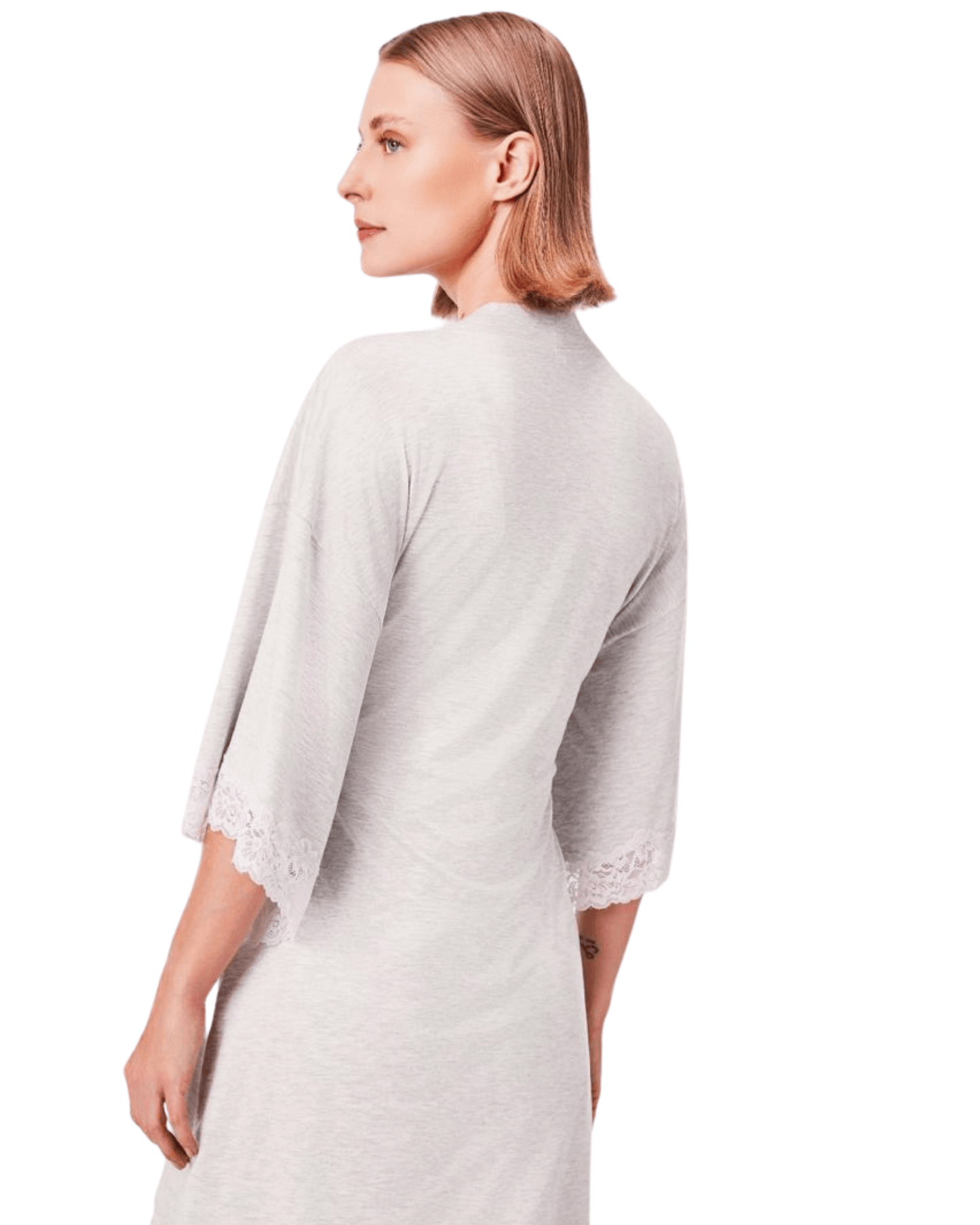 Short Knit Robe Nanna