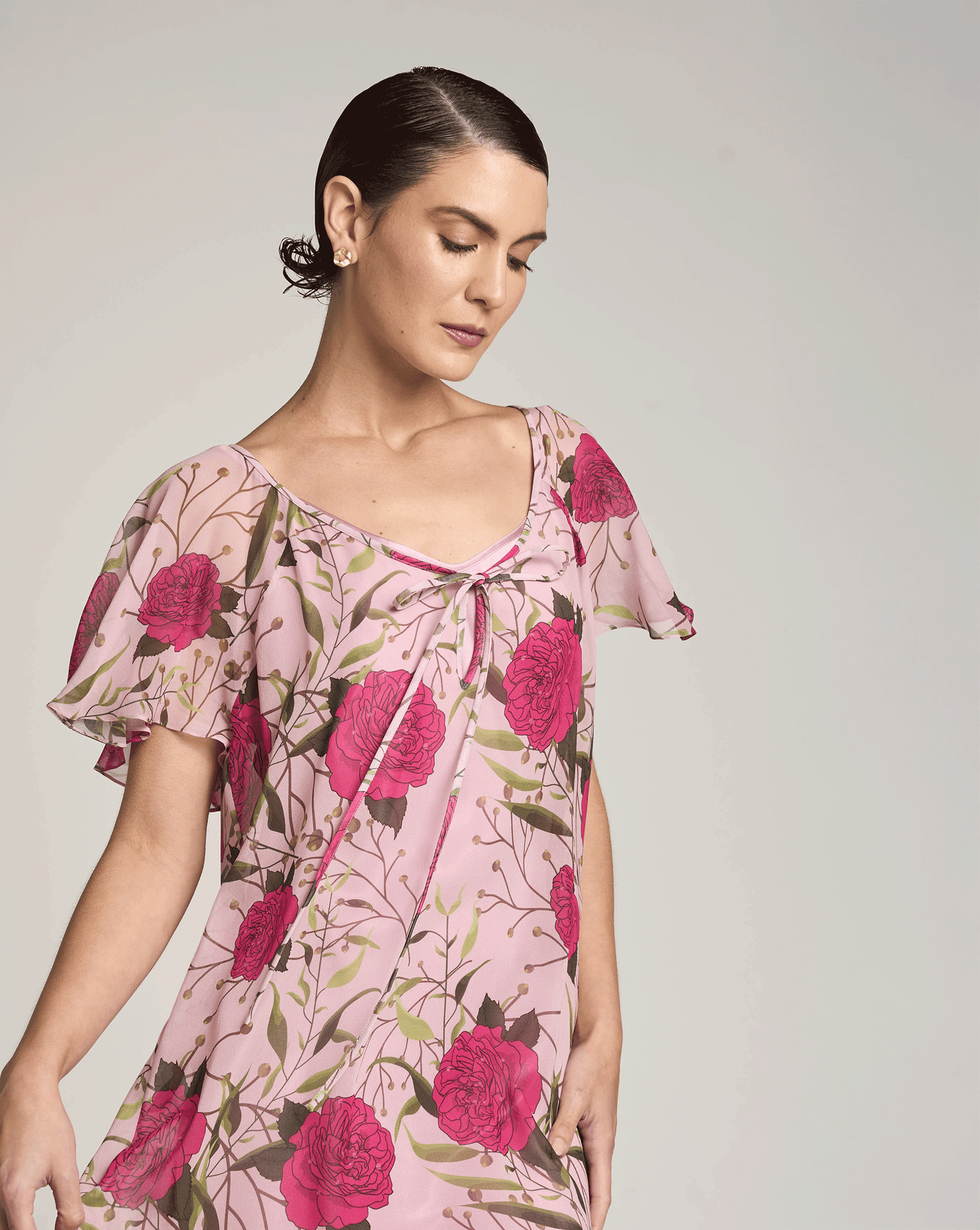 ROSETTE DRESS