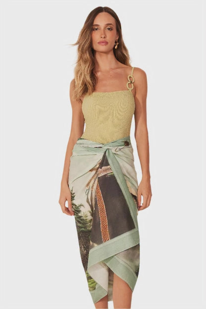 Palm Tree Beach Sarong